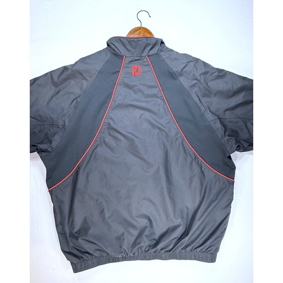 FootJoy DryJoys Tour Collection Pullover Golf Windbreaker Jacket Mens XL - Picture 2 of 6
